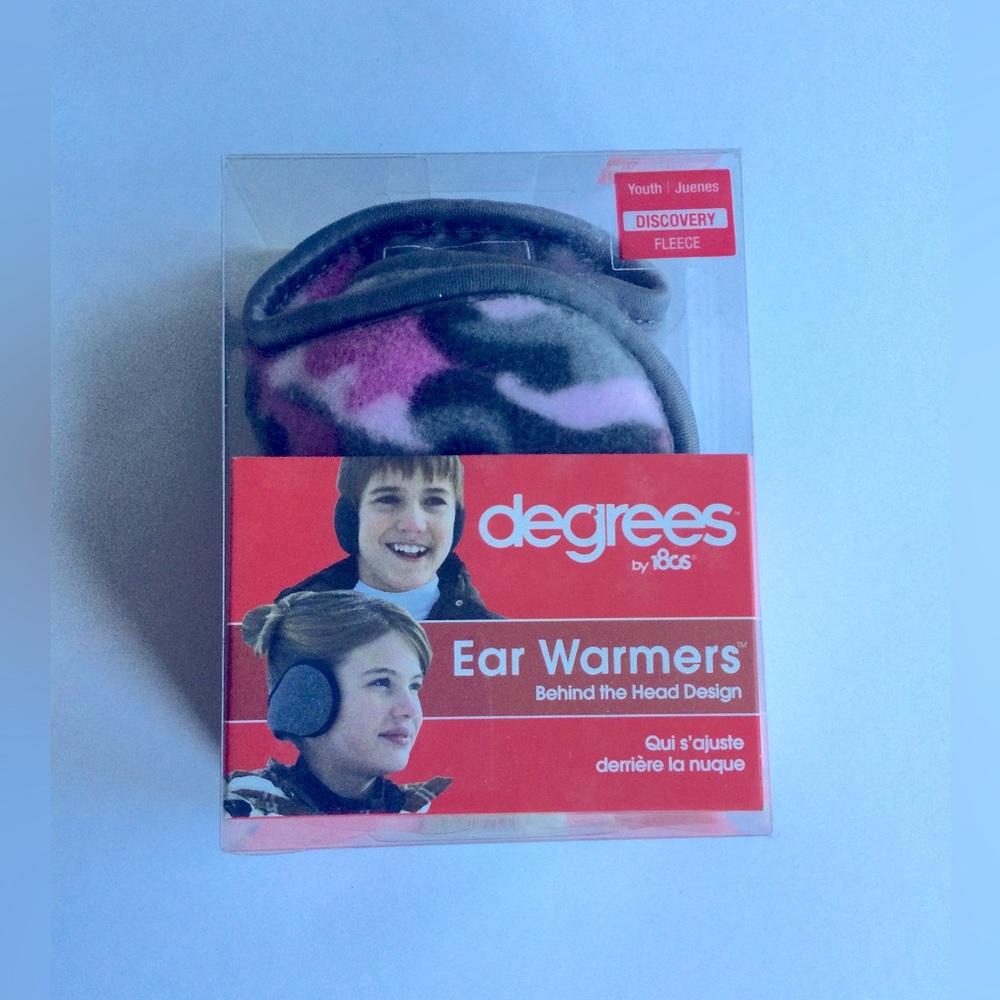 180S Degrees Youth Ear Warmers Behind The Head Adjustable Earmuffs